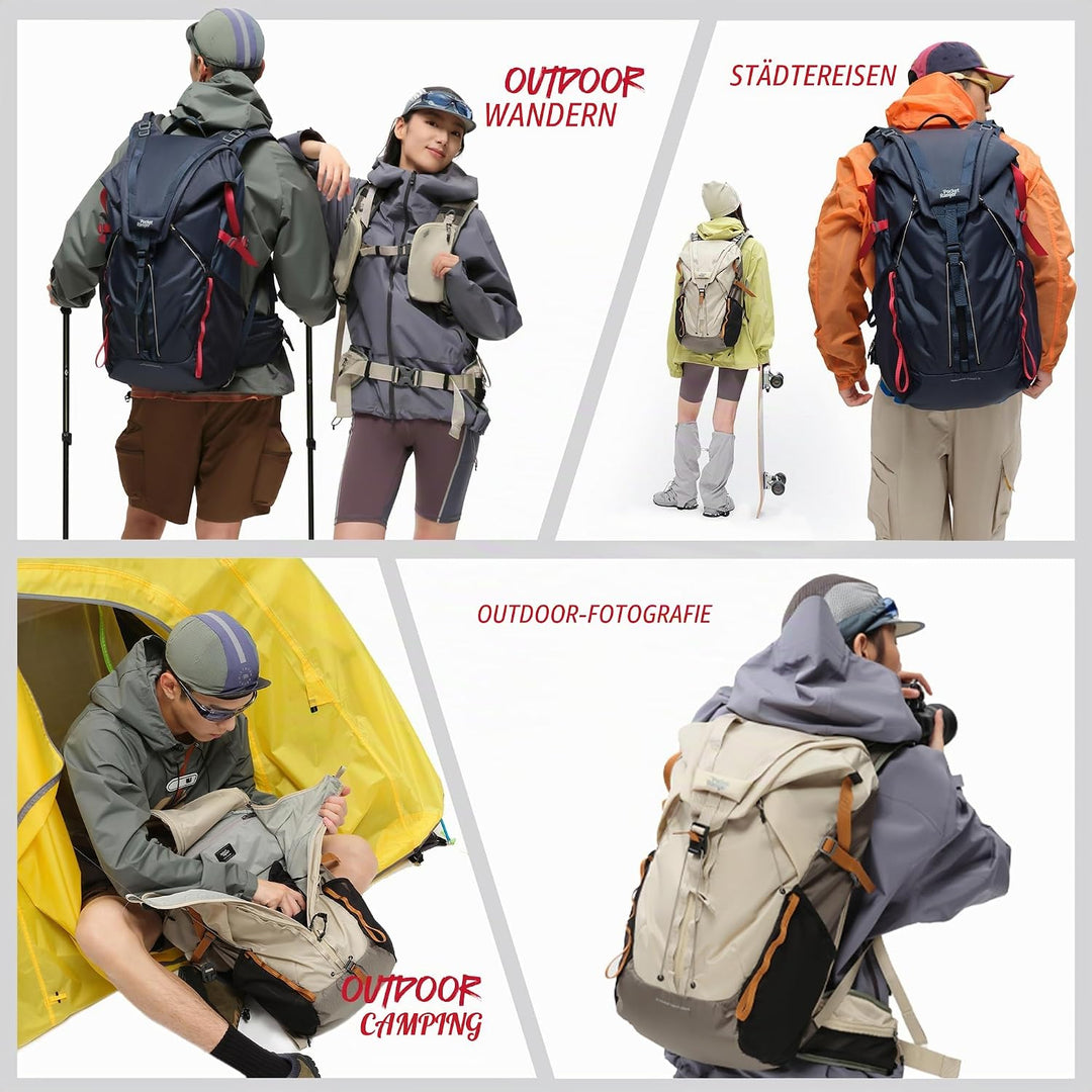 VSGO Pocket Ranger Kamera Tasche, Outdoor Kamera Rucksack mit faltbarem Futter spiegellose/DSLR Kame