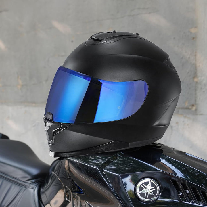 Helmvsier für C70 FG-17 IS-17,Motorradhelm Visier,Motorrad Windschutz Helm Objektiv Visier Vollgesic