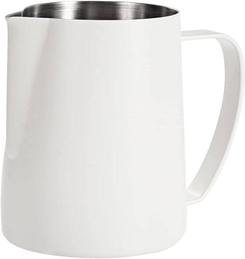 Dianoo Milchaufschäumkrug, 350 ml Edelstahl, Espresso-Dampfkrug, Kaffee, Cappuccino, Barista, Dampfk
