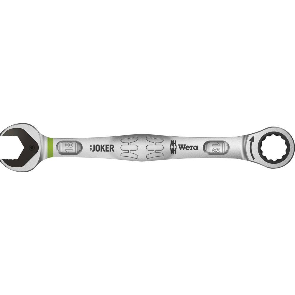 Wera Joker Maul-Ringratschen-Schlüssel, 18 mm, 05073278001 18 mm metrisch Single, 18 mm metrisch Sin