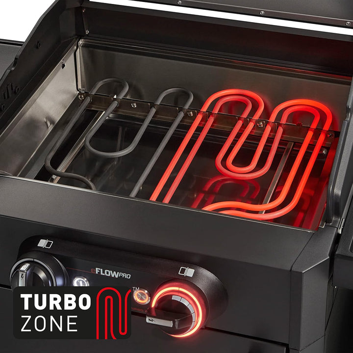 Enders® Elektrogrill eFLOW PRO 2 TURBO™ aus der SHADOW-Serie & ® GEMÜSEPFANNE Grill-Zubehör 8790, BB