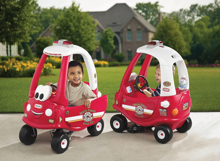 Little Tikes Cozy Coupe Feuerwehrauto - Abenteuer & Rettungswagen für Kleinkinder - fördert kreative