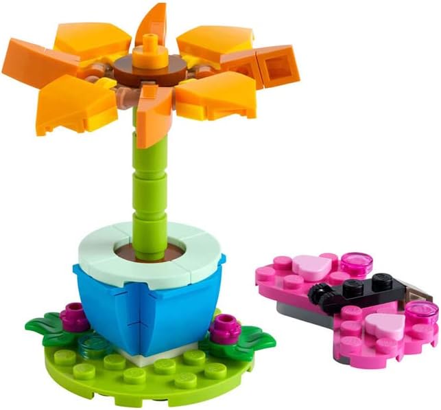 Lego Classic 3er Set: 10696 Lego Mittelgrosse Bausteine-Box, 11023 Grüne Bauplatte & 30417 Gartenblu