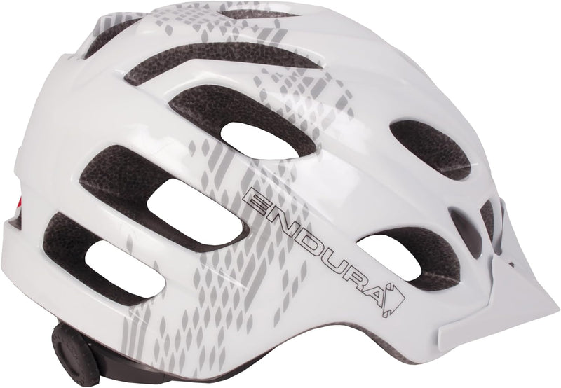 Endura Hummvee Fahrradhelm für Herren S/M Weiss, S/M Weiss