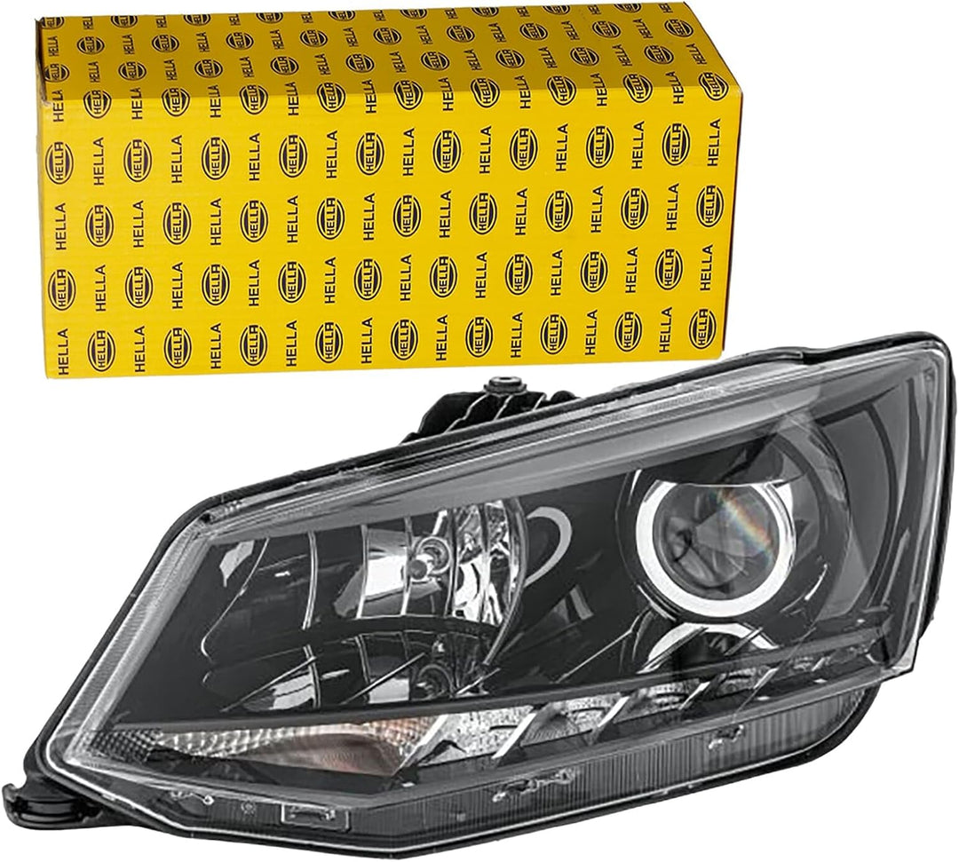 HELLA 1EL 011 824-211 DE/Doppelscheinwerfer/Halogen-Hauptscheinwerfer - links - für u.a. Skoda Fabia