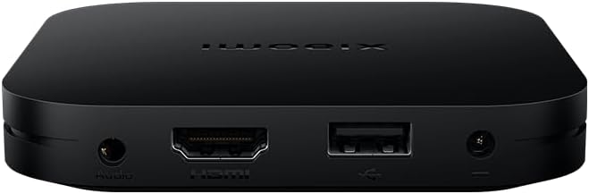 Xiaomi TV Box S (2nd Gen) Streaming-Client, schwarz, UltraHD/4K, Bluetooth, WLAN