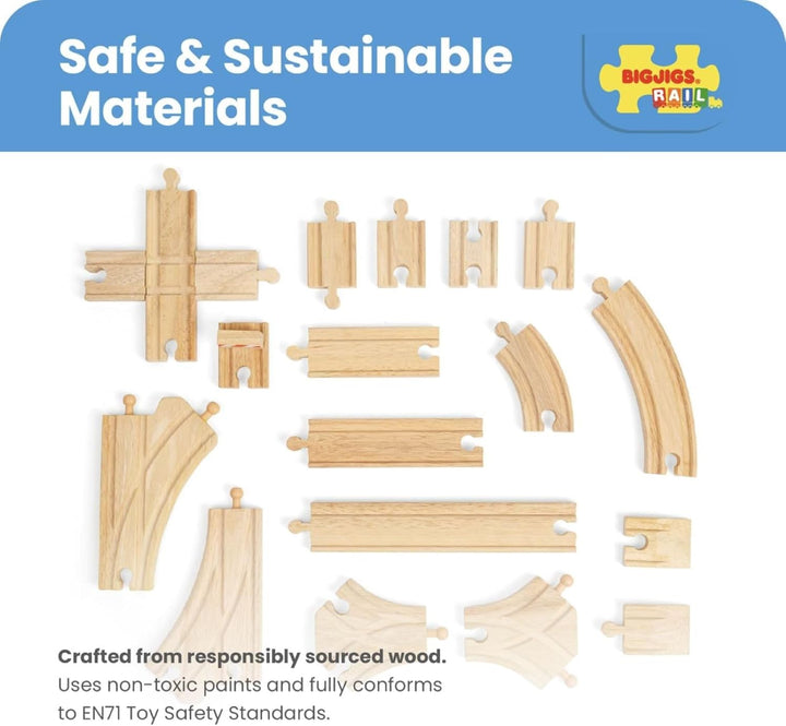 Bigjigs Rail Holzschienen Set