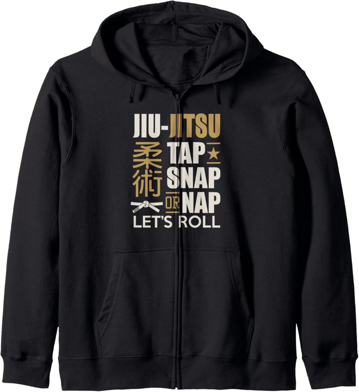 Jiu Jitsu MMA BJJ T-Shirt Grappling Kampfsportler Geschenk Kapuzenjacke