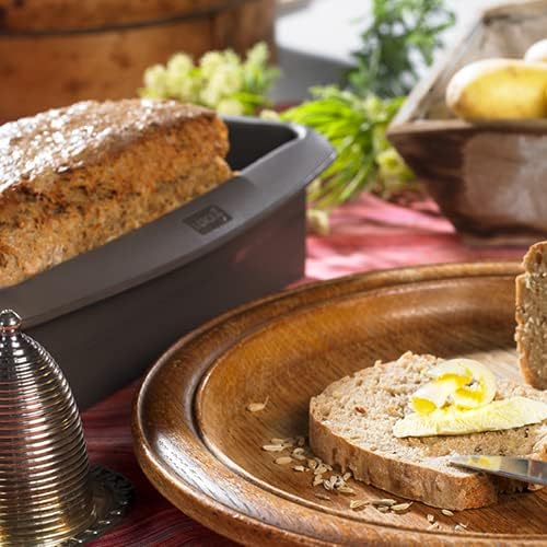 Lurch 585000 FlexiForm Kastenform 2er Set / 2 Brotbackformen aus 100% BPA-freiem Platin-Silikon, 25