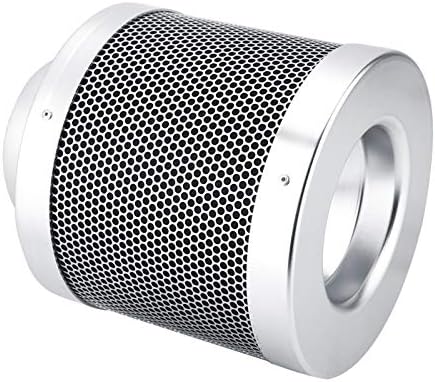 4 Zoll Luftkohlefilter aus Edelstahl, Aktivkohlefilter, Geruchsfilter, Hydrokultur-Luftfilter halten