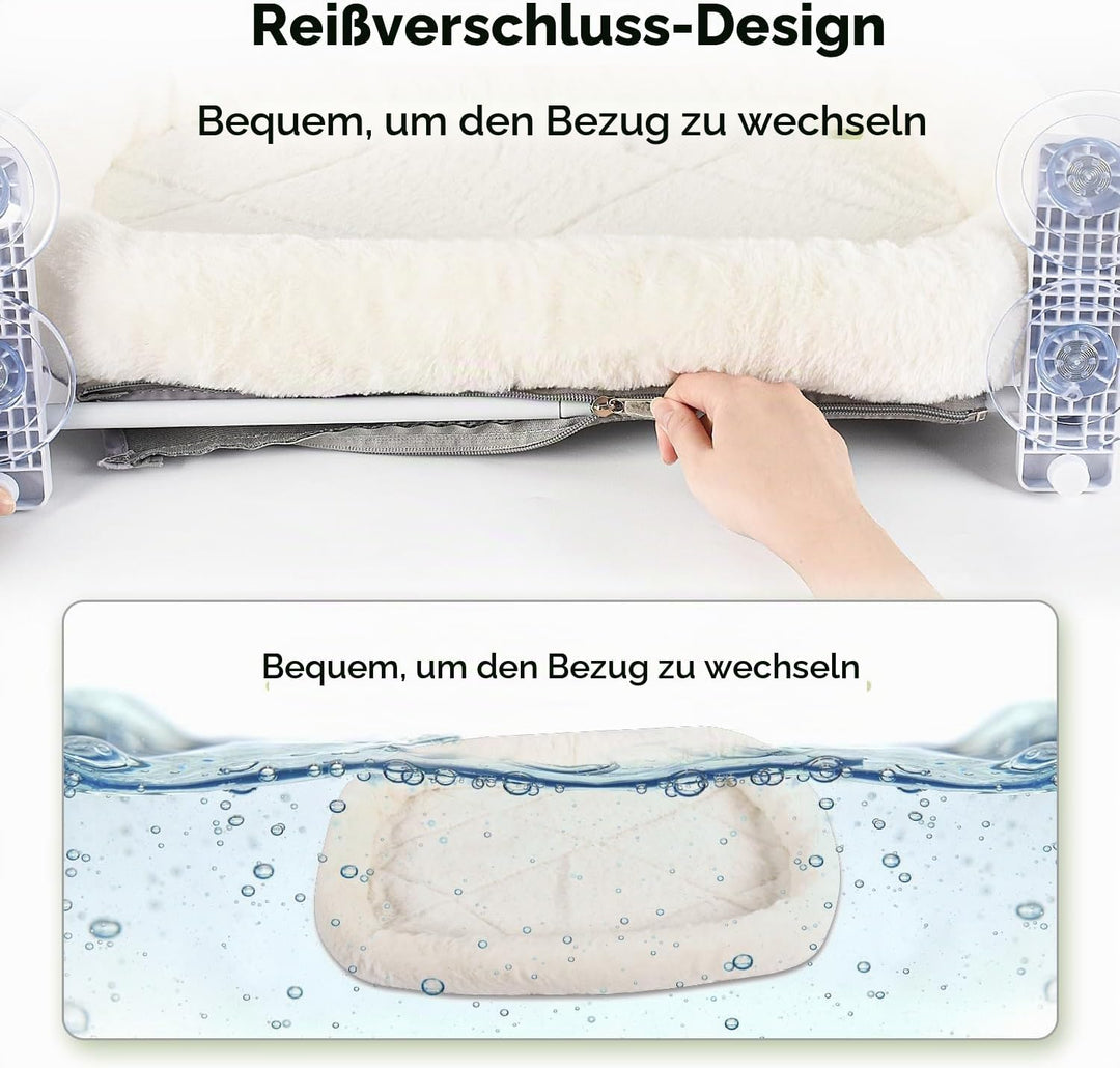 Katzen fensterliege-Faltbare Fenster hängematte für Katzen-Katze fensterbett,52cm Fenster hängematte