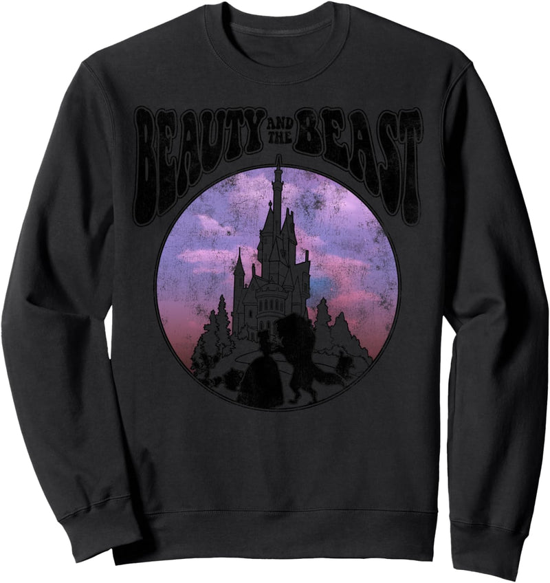 Disney Beauty And The Beast Belle And Beast Vintage Sweatshirt