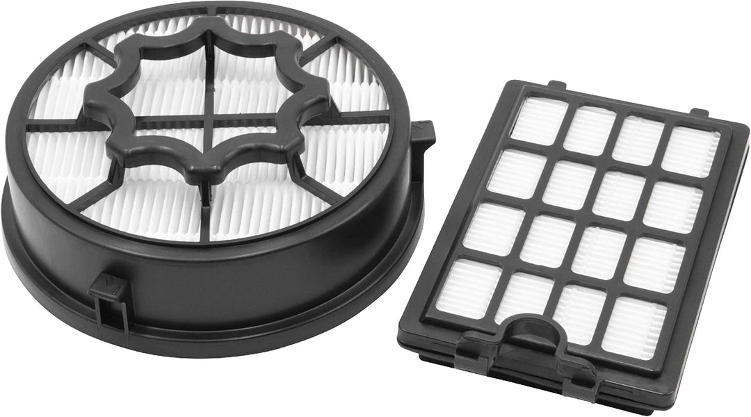 vhbw 2X Abluft-Filter, 2X HEPA-Filter, 2X Vormotor-Filter Ersatz für AEG EF112B, AEF 112, 9001680249