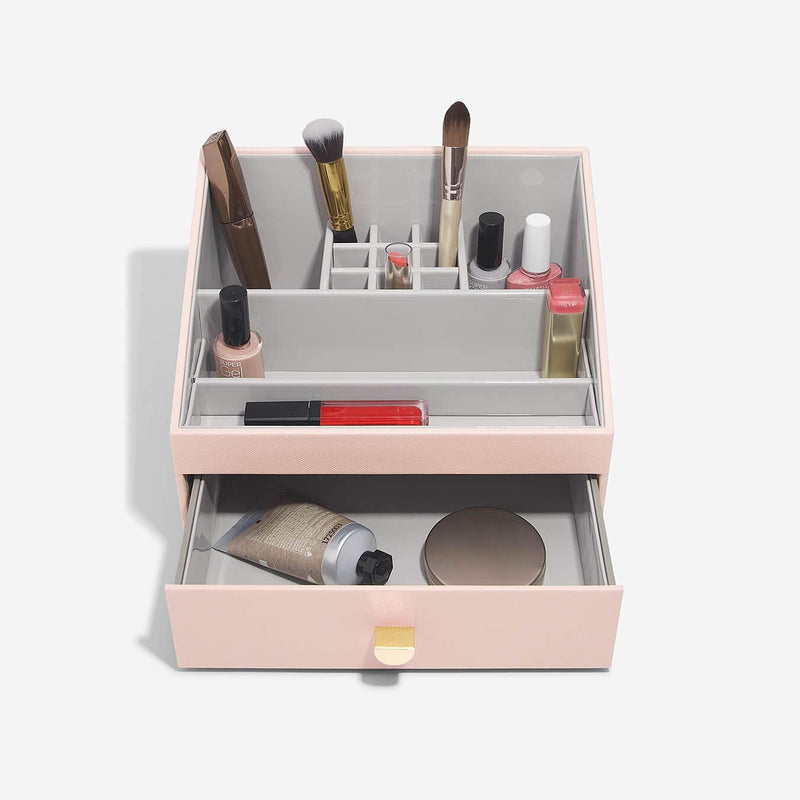 Stackers Blush Pink Makeup Organiser