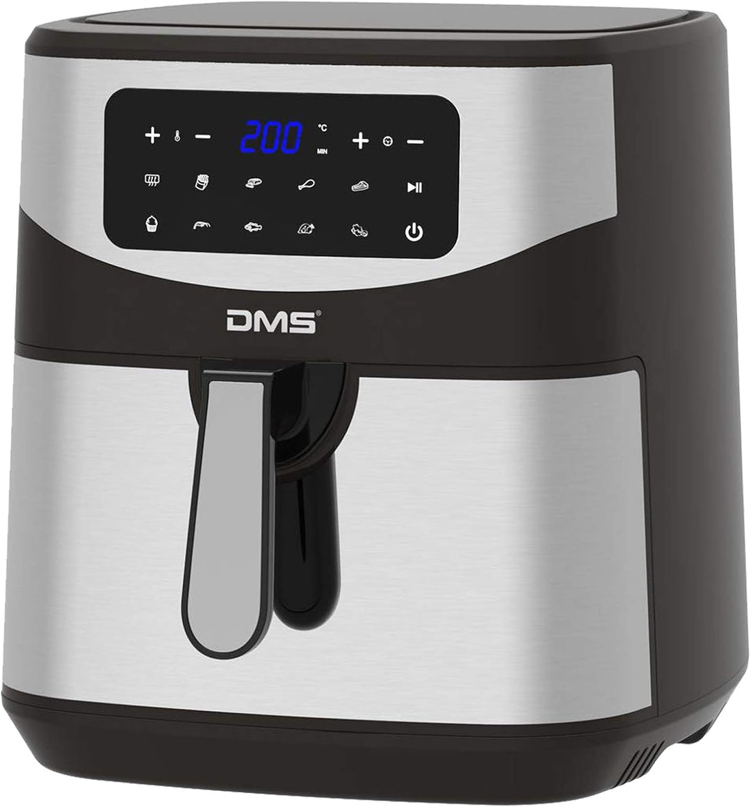 DMS XXXL 7 Liter Heissluftfritteuse | fritteuse | Backofen | Heissluftgrill | Cooker | fettfrei und