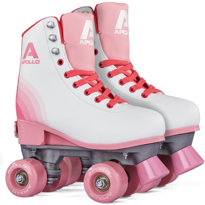 Apollo Disco Roller, Classic Roller | Rollschuhe für Kinder und Erwachsene | grössenverstellbare Qua