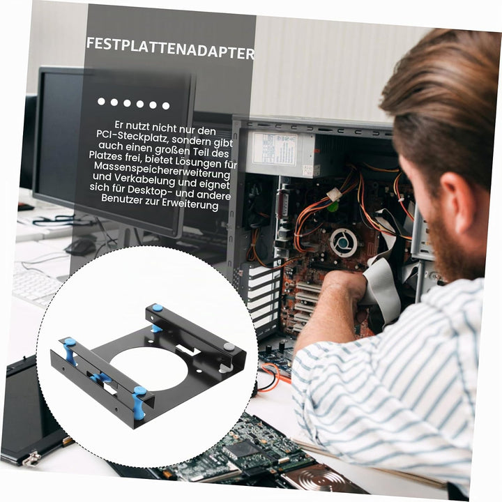 Mechanischer 3,5-zoll Festplattenhalter Mit Aktivem Stossdämpfungssilikon Vibrationsreduzierender La