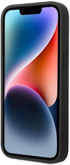 BMW Hülle für iPhone 14 6.1" schwarz Hardcase Signature Logo Aufdruck