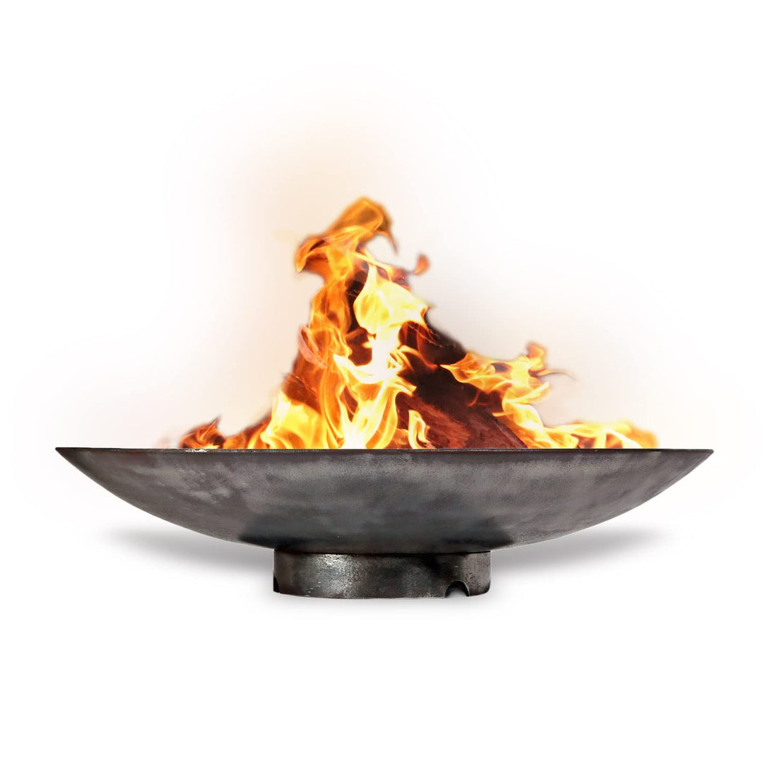 CLGarden Feuerschale Cortenstahl 60 cm rund Garten Feuerstelle CF60 klein robust 2,5 mm Corten Stahl