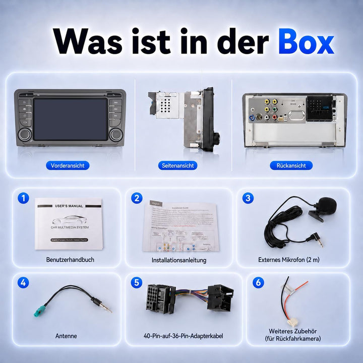 Linux Autoradio Blitzstart für Audi A3 S3 RS3 8P 2003-2012 Wireless CarPlay/Android Auto/Bluetooth/A