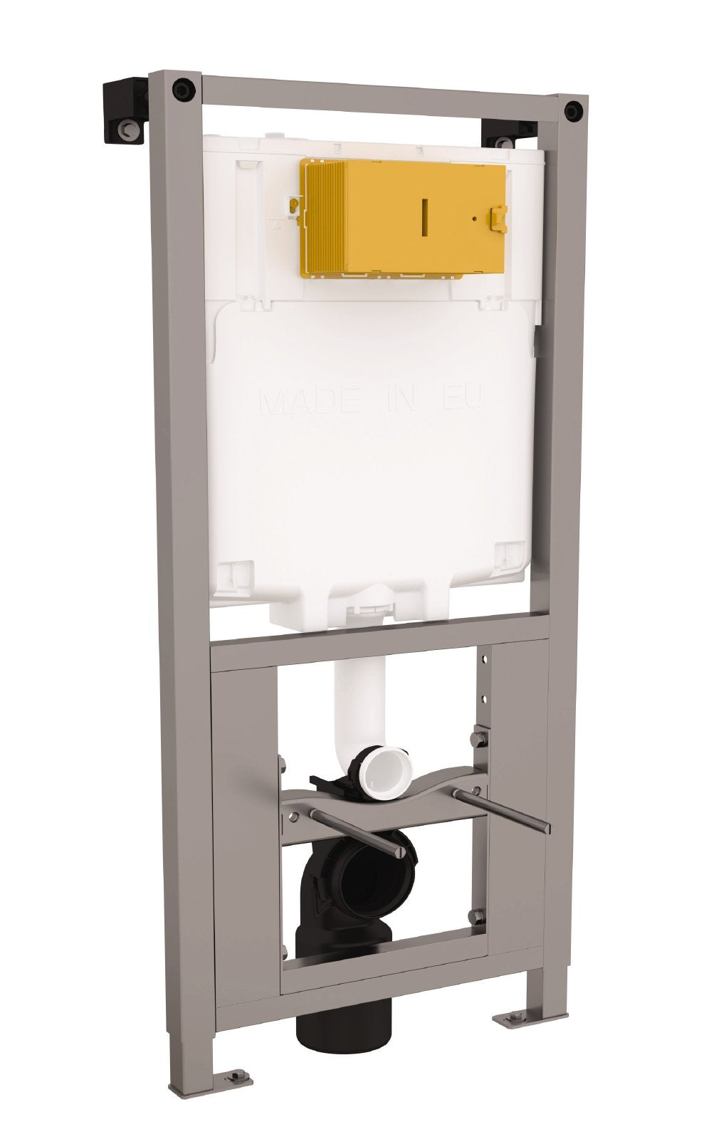 Vorwandelement für Wand-WC , Sitzhöhe verstellbar von 400 - 500 mm