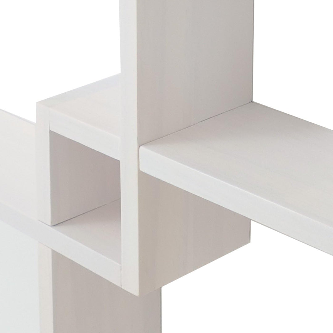 Mendler Wandregal HWC-P23, Schweberegal Wanddekoration Hängeregal Würfelregal Designregal, 4 Regale
