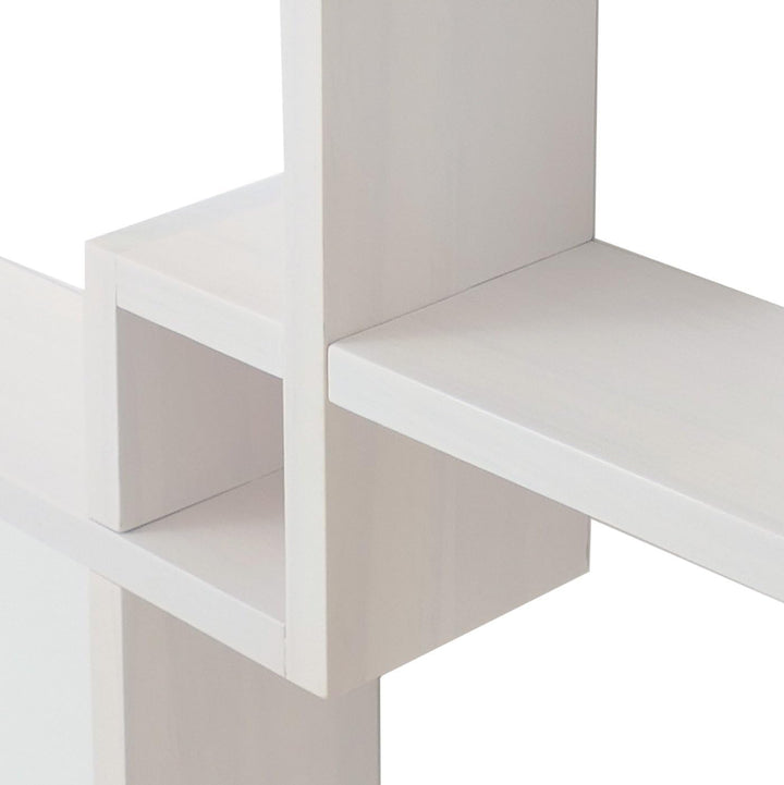 Mendler Wandregal HWC-P23, Schweberegal Wanddekoration Hängeregal Würfelregal Designregal, 4 Regale