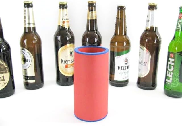 Erstklassige Qualitätskühler für 0,5L Bierdosen oder Bierflaschen im bunten Mix aus 5 Neoprenkühlern