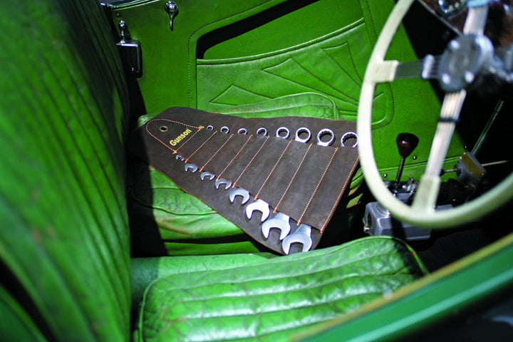 Gunson 77124 Whitworth-Gabel-Ringschlüssel, Ringmaulschlüssel-Set, 8-teilig