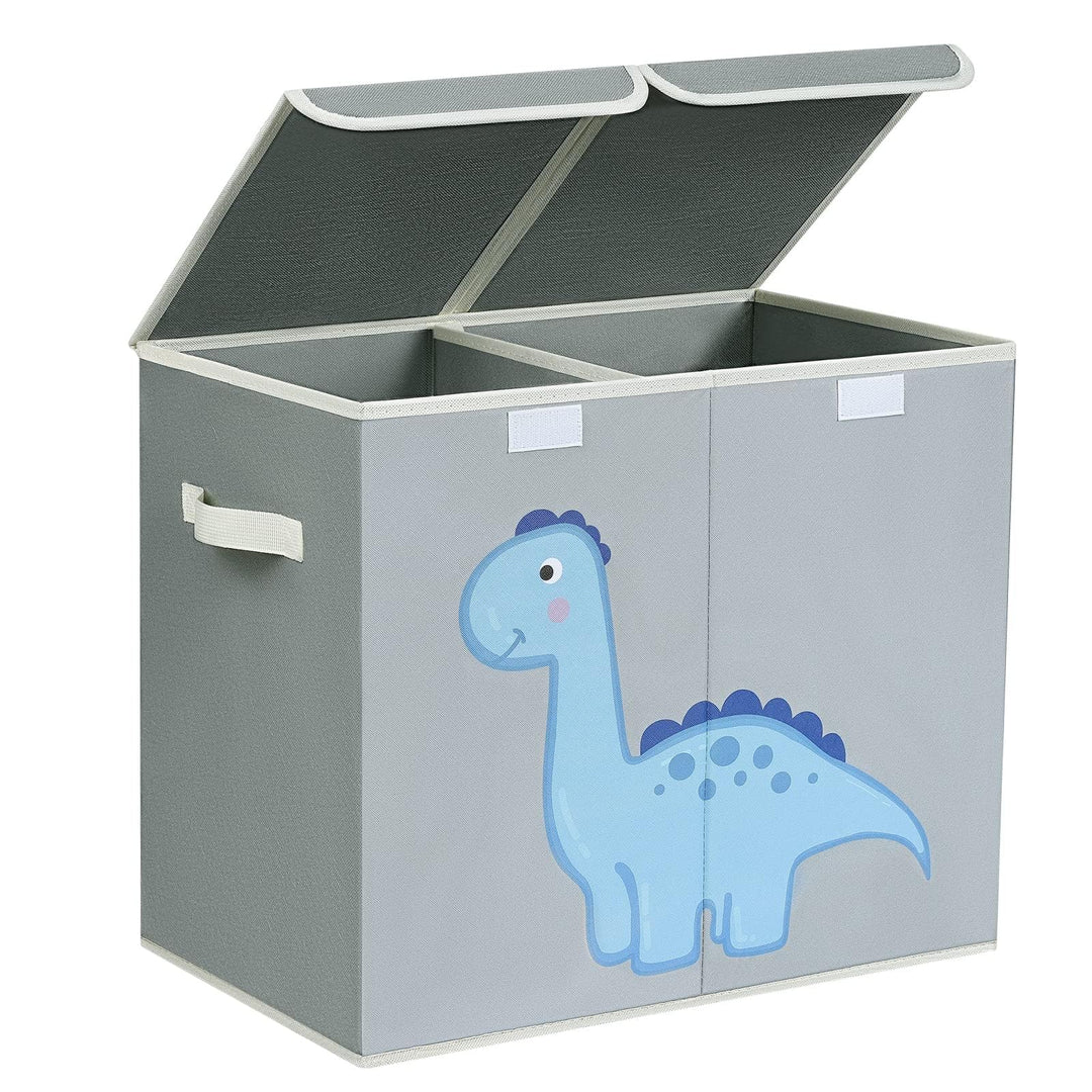 DIMJ Aufbewahrungsbox Kinder Spielzeugkiste - Aufbewahrungsbox Stoff Faltbox, Boxen Aufbewahrung Auf