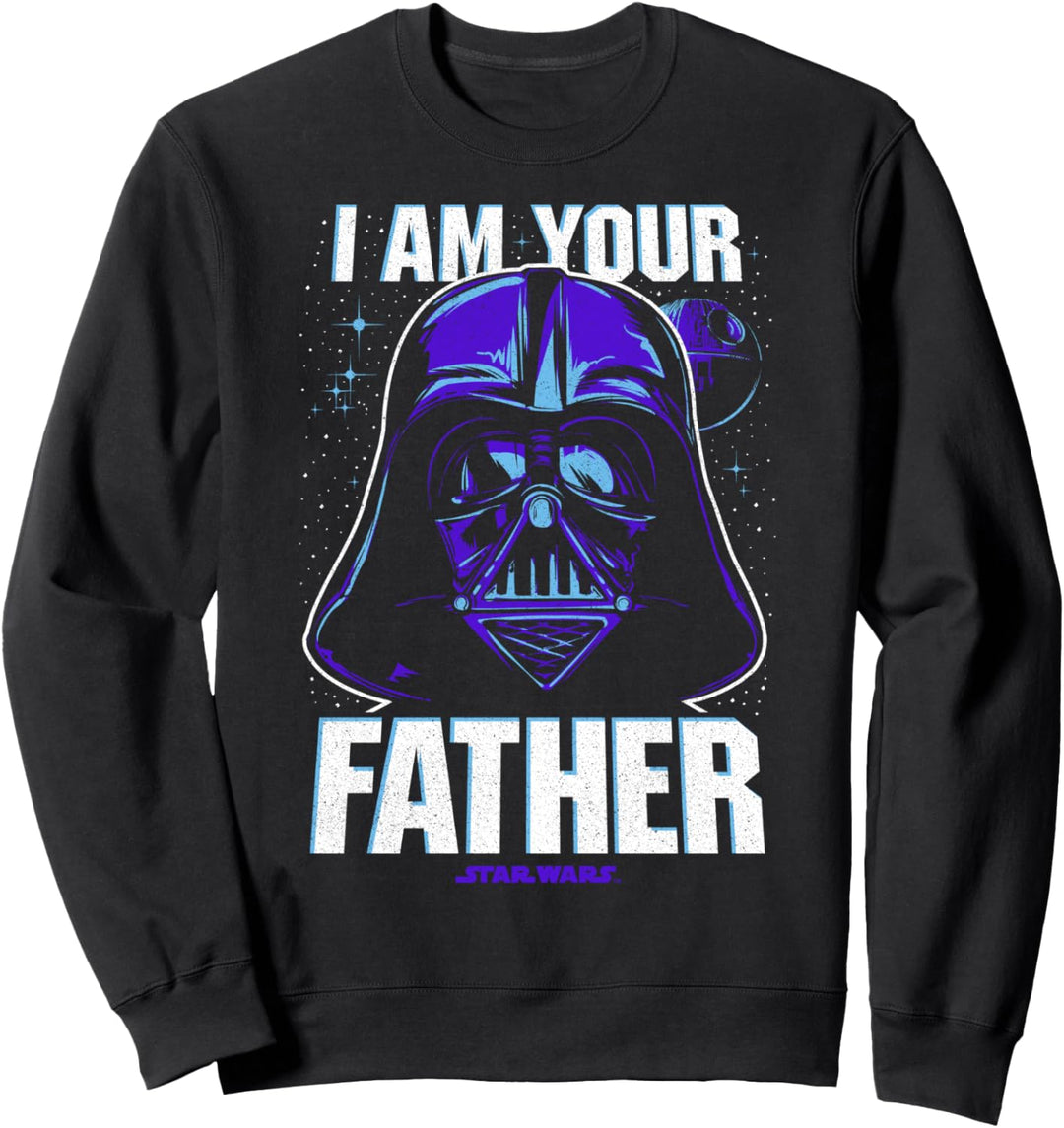 Star Wars Darth Vader I Am Your Father Purple Hue Sweatshirt