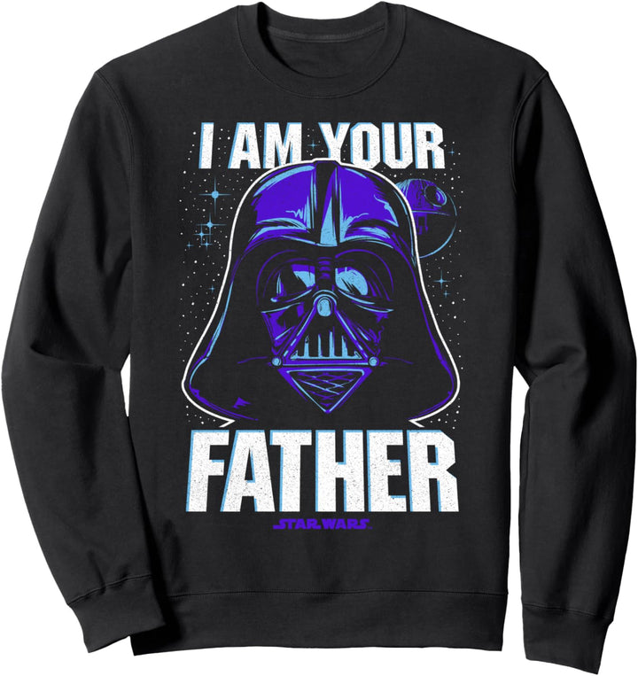 Star Wars Darth Vader I Am Your Father Purple Hue Sweatshirt