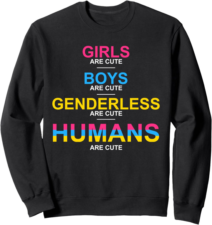 LGBTQ Genderfluid Pan Pride Lustiges Geschenk Pansexuell Sweatshirt