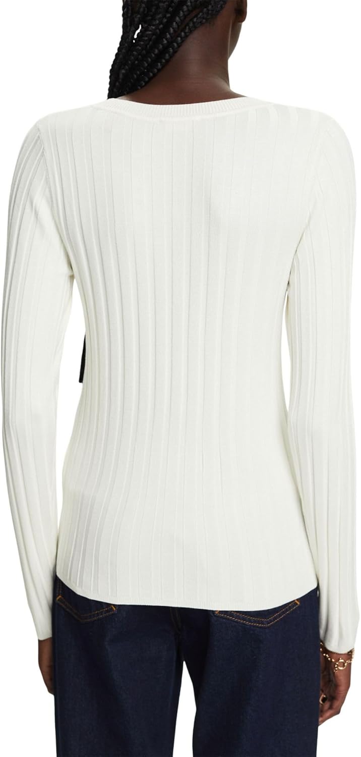 ESPRIT Damen Pullover XL 110/Off White, XL 110/Off White