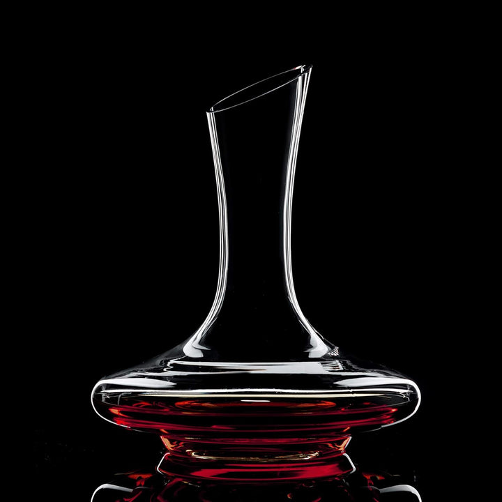 Weinkaraffe Set, Weinbelüfter,100% Mundgeblasenes bleifreies Kristallglas mit Reinigungsperlen,Weind