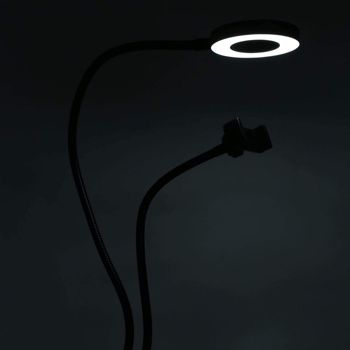 LED Ring Light, Selfie Makeup, with 3 Color Modes, 10 Brightness Levels, Flexible Arms, 360° Rotatio