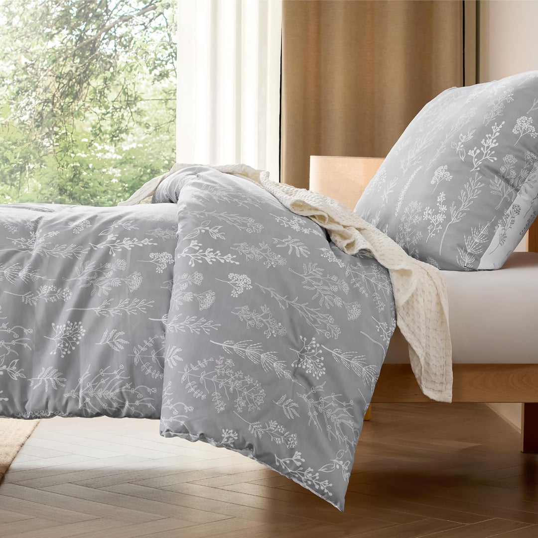 BEDSURE Bettdecke Ohne Bezug 135x200 - Bettdecke 135x200 mit Kissenbezug 80x80-2-teilig-Bettdecken-S