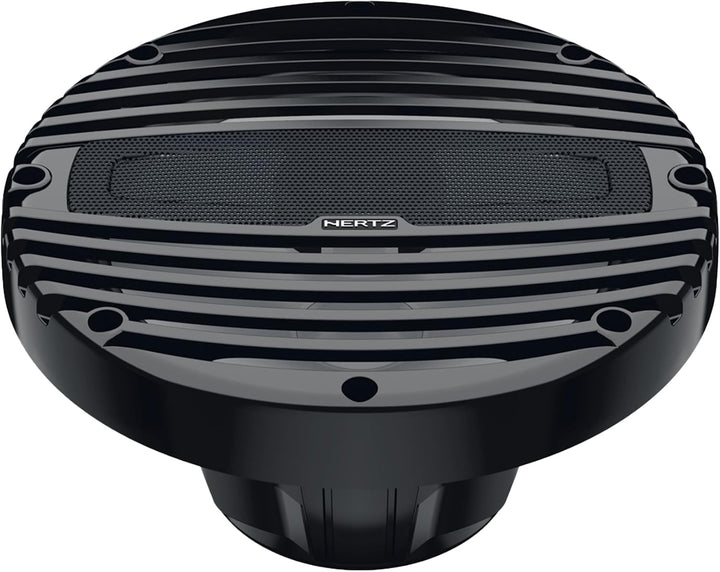 Hertz HMX 8-LD-TC | 20cm Hochleistungs Marine Koaxial Lautsprecher schwarz | RGB-LED