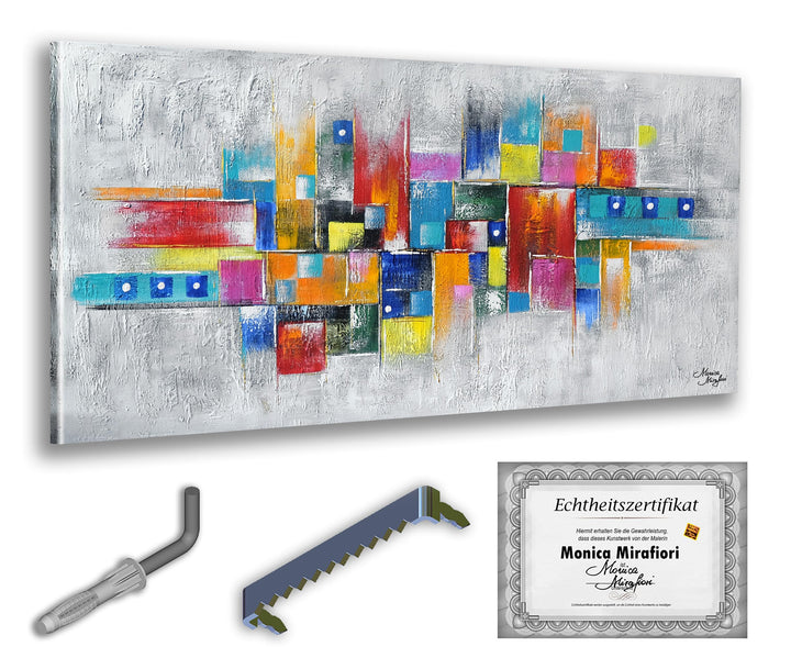 Monica Mirafiori I 100% HANDGEMALT I Gemälde ... in my mind 100x50cm | Gemälde Handgemalt | Acrylgem