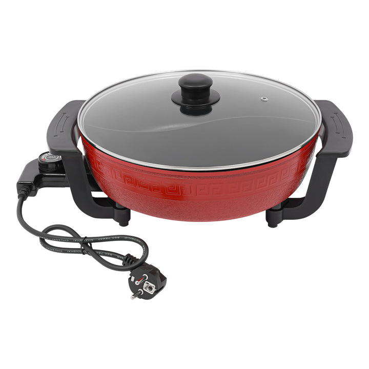 6L Elektrische Hot Pot, Twin Kochtopf, 1360W 220V Hotpot, MultifunktionalePfanne, mit Deckel &amp; 5 Tem