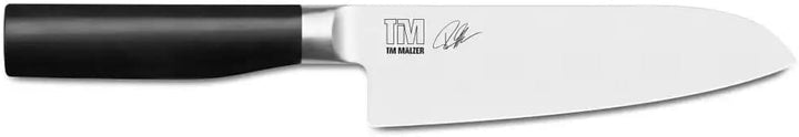 Kai Kamagata Monster-Set Tim Mälzer Brotmesser + Santoku + signiertes Kochbuch Edelstahl/Kunststoff,