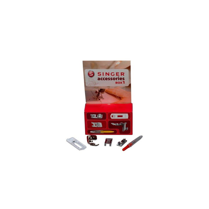 Singer 292117 Box 1 Box für Nähmaschine mit Zubehör Brechstangen