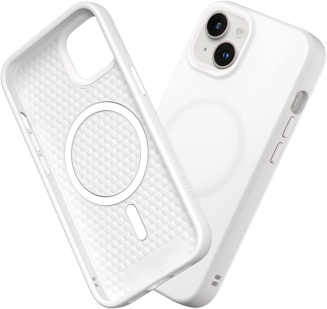 RhinoShield Case kompatibel mit [iPhone 14/13] | SolidSuit - MagSafe-kompatibel -Stossdämpfende & sc