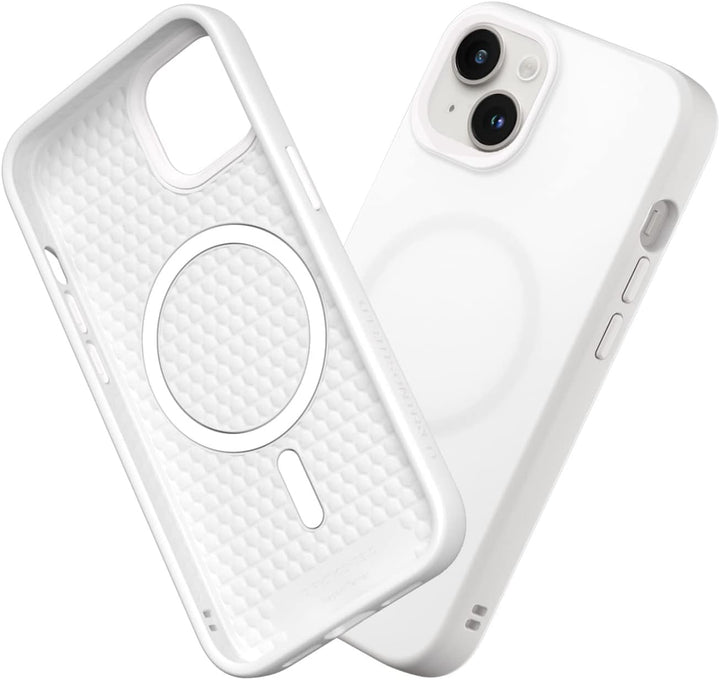 RhinoShield Case kompatibel mit [iPhone 14/13] | SolidSuit - MagSafe-kompatibel -Stossdämpfende & sc