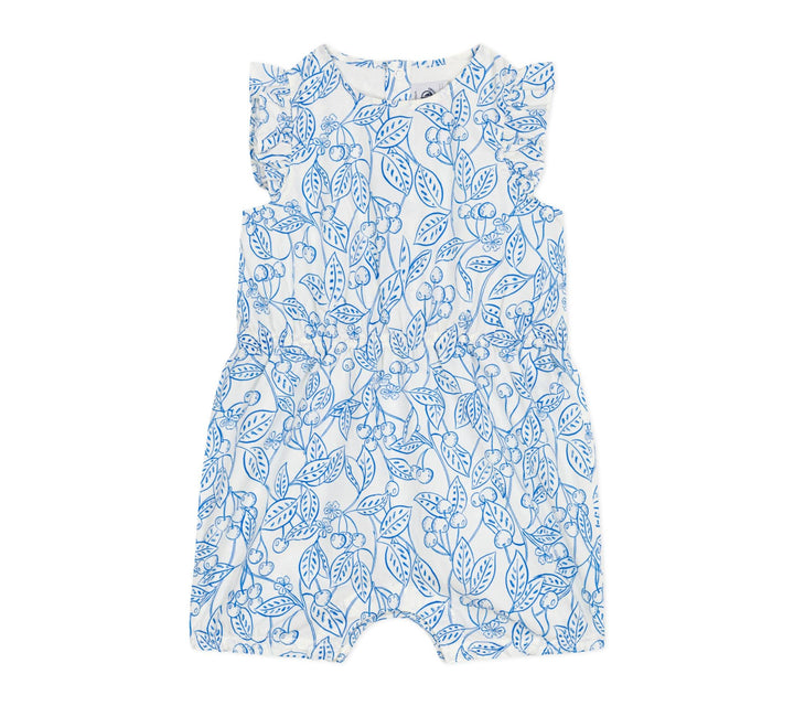 Petit Bateau Baby - Mädchen A0dhf Combicourt (1er Pack) 12 Monate Marshmallow/Porzellan, 12 Monate M