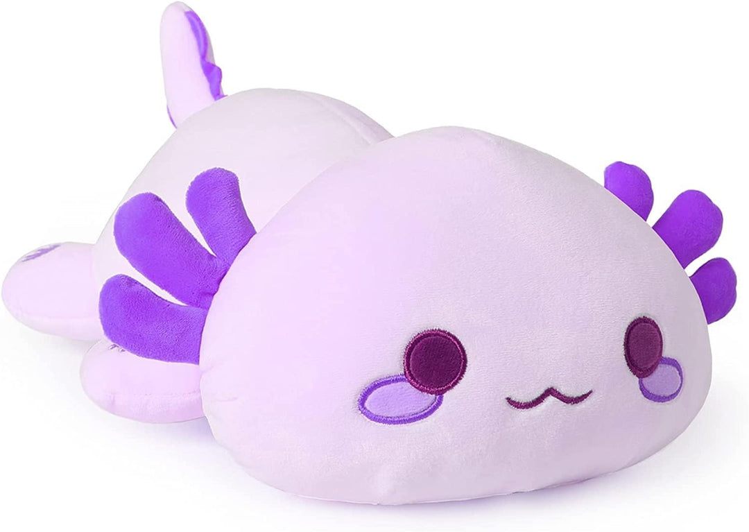 shownicer Plüschtier Axolotl Stofftier Kawaii Salamander Plüsch, Axolotl Kuscheltier Plüschkissen Sp