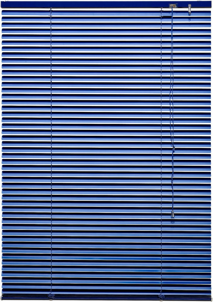 Liedeco | Aluminium-Jalousie | orientblau B90cm x H160cm, Blau