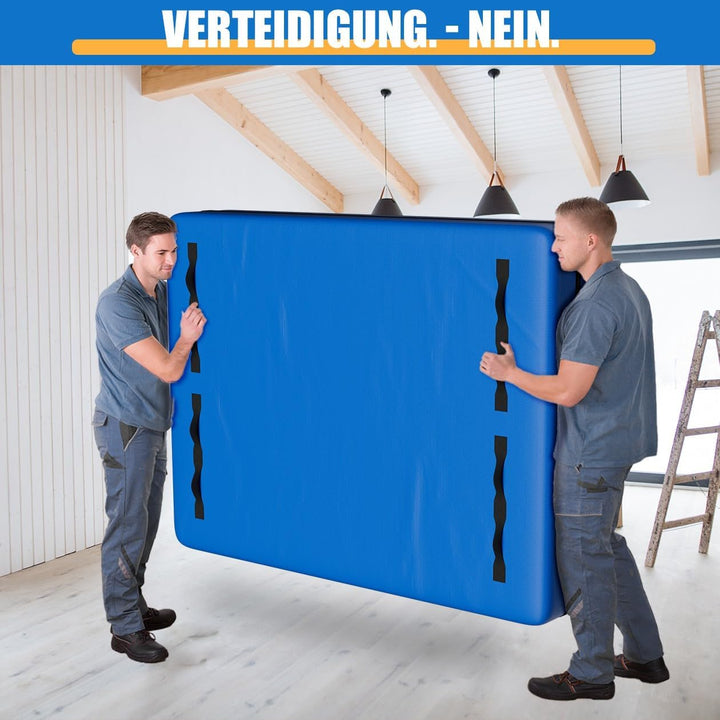 Matratzenhülle 140X200cm für Umzug und Lagerung, Matratzenhülle Aufbewahrung mit Reissverschluss und