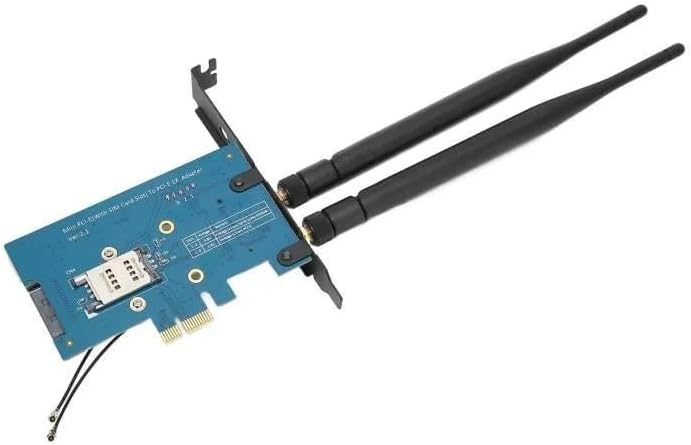 KALEA-INFORMATIQUE PCIe-Controller für Mini PCI Express (MiniPCIe mPCIe) WiFi- oder Bluetooth-Karte