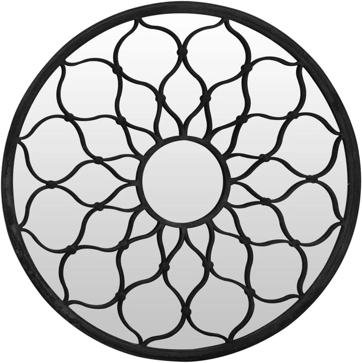 vidaXL Spiegel Wandspiegel Dekospiegel Hängespiegel Flurspiegel Fensterspiegel Wohnzimmer Deko Schwa